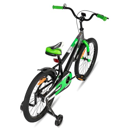 JOYSTAR Berry   vélo 20 Pouces pour Enfants de 7 à 11 Ans, vélo pour Enfants avec stabilisateurs, Vert :Sports et Loisirs
