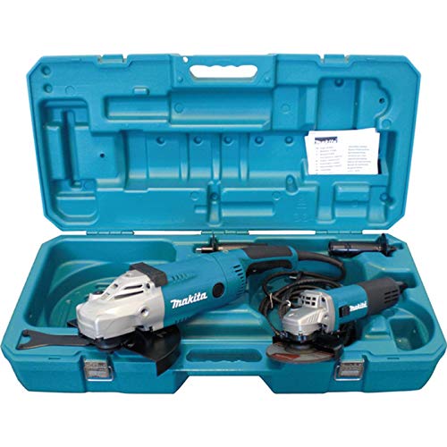 Pack 2 meuleuses d'angle (GA9020R / 9558NB) dans valise   MAKITA DK0052G