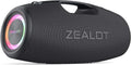 ZEALOT Enceinte Bluetooth,120W Haut   Parleur étanche IP67 avec lumière LED, Banque d'alimentation, Bluetooth 5.2, Haut   Parleur extérieur, Grand Haut   Parleur Bluetooth pour Camping, Plage, Cadeau