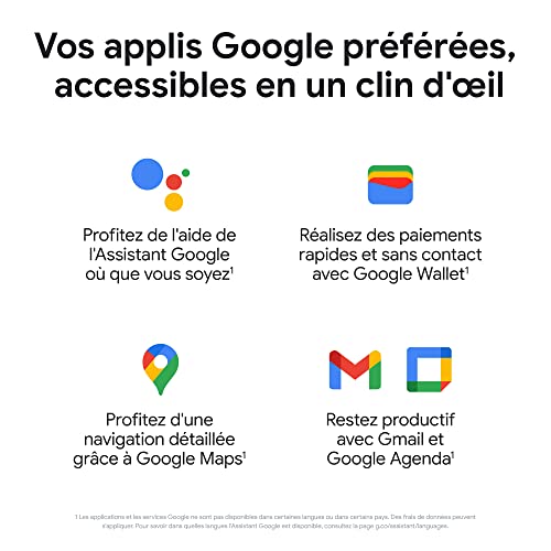 Google Pixel Watch connectée inoxydable