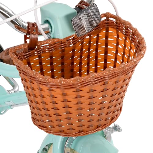 STITCH MANCHI Vélo pour Enfants de 12 Pouces avec Panier et stabilisateur, vélo pour Filles de 2 à 4 Ans, Vert… :Sports et Loisirs
