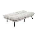 ROUZIHU Canapé lit futon Pliant, canapé lit Convertible avec dossiers réglables et accoudoirs pliants