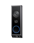 eufy Security Video Doorbell E340, Double caméra avec Protection Livraison, Vision Full HD 2K et Vision Nocturne Couleur, Carillon sans Fil, Stockage Local Extensible jusqu'à 128 Go :Bricolage