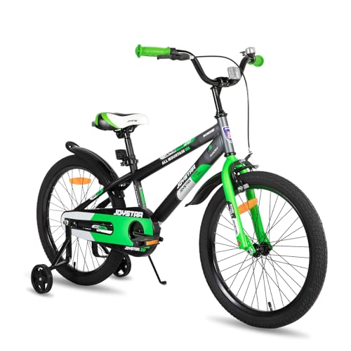 JOYSTAR Berry   vélo 20 Pouces pour Enfants de 7 à 11 Ans, vélo pour Enfants avec stabilisateurs, Vert :Sports et Loisirs