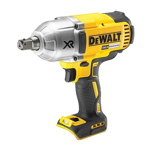 DEWALT Boulonneuse à Chocs Brushless 18V XR 5Ah Li Ion   Clé à Chocs sans Fil avec Lampe LED et Carter en Magnésium   2400imp/min   3 Vitesses (0 400/1200/1900tr/min)   610W DCF899N XJ :Bricolage