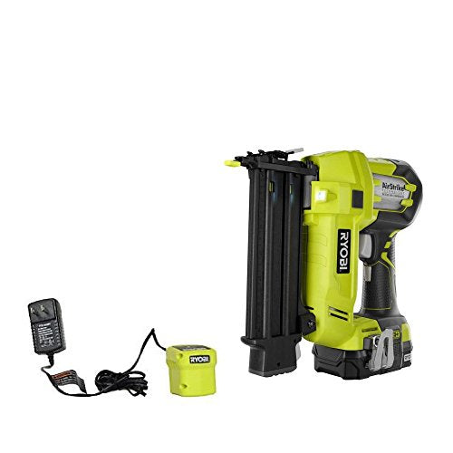 Ryobi P1851 18V One  Airstrike 18 Gauge Cordless Brad Nailer Kit (Includes P320 Brad Nailer, P102 Battery, and P119 Charger)
