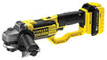 Stanley FATMAX Meuleuse d'Angle Sans Fil 18V Lithium Ion 125Mm 9000 trs/mn Blocage de l'Arbre Avec 1 Malette 2 Batteries 4Ah 1 Chargeur Gamme FATMAX Robuste et Ergonomique FMC761M2 QW