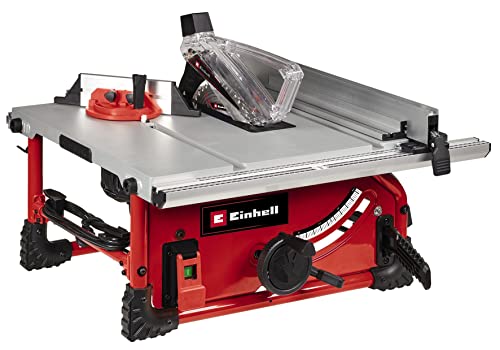 Einhell Scie circulaire sur table TE TS 254 T (2 000 W, démarrage progressif, table principale en aluminium, extension)