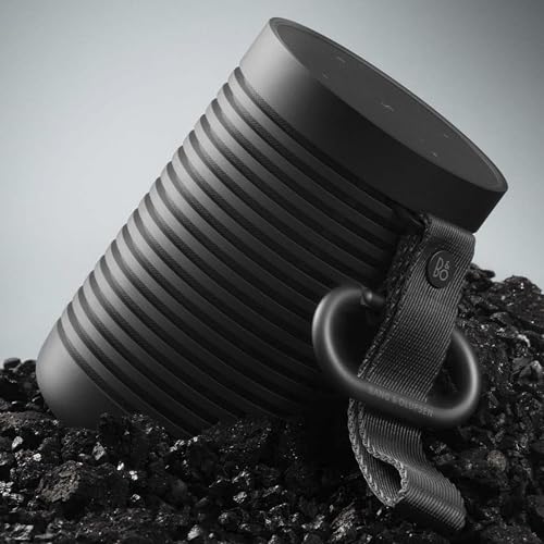 Bang &amp; Olufsen Beosound Explore   Enceinte Bluetooth Portable Sans Fil pour l'Extérieur, la Maison et les Voyages, Enceinte Qualité IP67 Étanche Jusqu'à 27 H d’Autonomie   Noir :High Tech