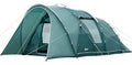 Portal Tente tunnel étanche 3000 mm pour 6 personnes   2 cabines de couchage avec hauteur debout   Auvent   Bac de sol   XXL   Grande tente familiale   Tente de groupe pour camping, voyage, trekking, Loisirs