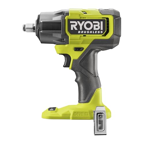 Ryobi   Boulonneuse à chocs 18 Volts ONE , BRUSHLESS sans fil, 900Nm, 3 modes   mode Automobile   (livrer sans batterie ni chargeur)   RIW18BL 0