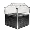 Canopia by Palram Serre de Jardin Plant Inn 1.4m² (Argent) Cadre en Aluminium, Panneaux en Polycarbonate, Résistant aux UV