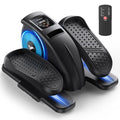 MERACH Mini Vélo Elliptique Électrique, Elliptique de Bureau pour Maison avec Télécommande et Écran LCD, Silencieux et Portable Vélo Elliptique d'Appartement pour Séniors, Adolescents et Adultes Loisirs