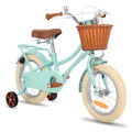 STITCH MANCHI Vélo pour Enfants de 12 Pouces avec Panier et stabilisateur, vélo pour Filles de 2 à 4 Ans, Vert… :Sports et Loisirs