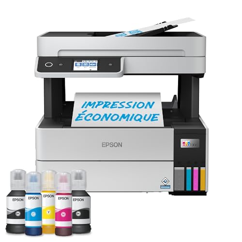 Imprimante multifonction A4 EcoTank ET 5150 avec réservoir d’encre et Wi Fi :Informatique