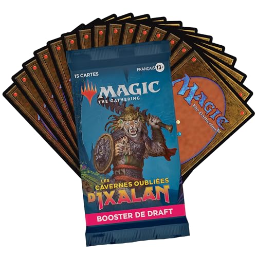 Boîte de boosters de draft Magic: The Gathering Les cavernes oubliées d'Ixalan (version française) :Jeux et Jouets